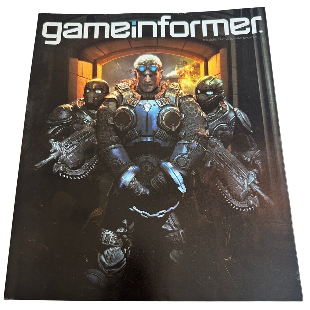 Game Informer Magazine Issue 231 July 2012 Gears of War Judgment Cover Xbox 360